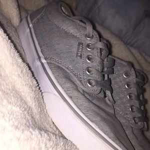 💫 Patterned Grey Vans 💫